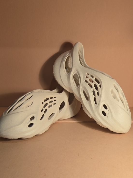 adidas Other - Adidas Cream Slip-On Foam RNNR